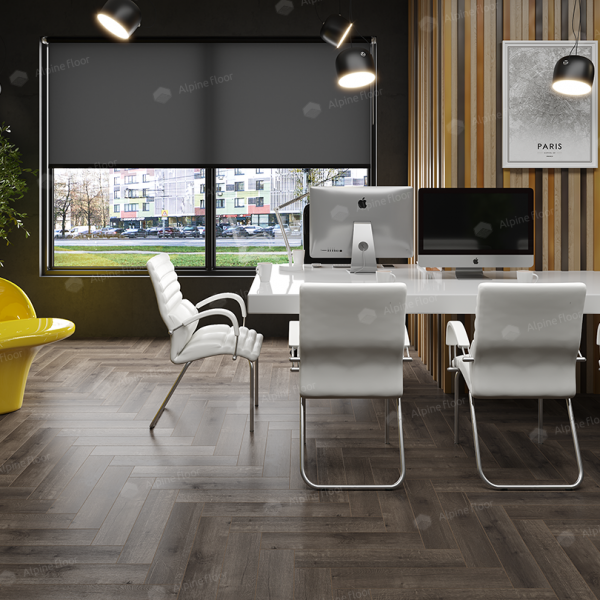 Каменно-полимерная плитка Alpine Floor Parquet Light Дуб Антарес ЕСО 13-19