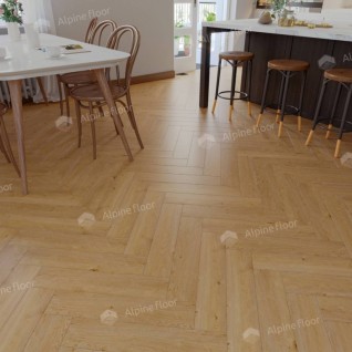 Каменно-полимерная плитка Alpine Floor Parquet Light Дуб Хатиса ЕСО 13-27