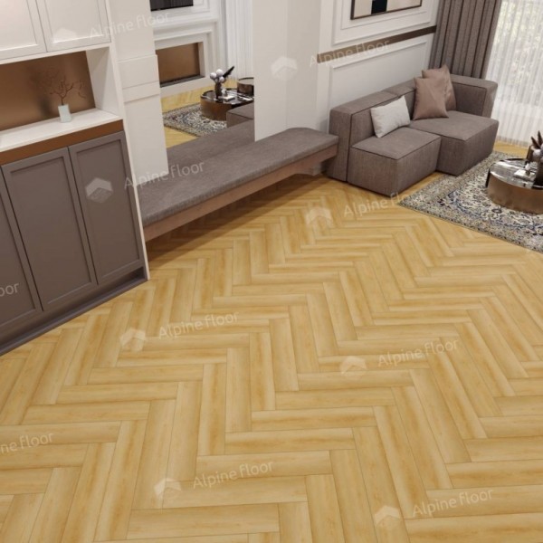 Каменно-полимерная плитка Alpine Floor Parquet Light Дуб Батейн ЕСО 13-29