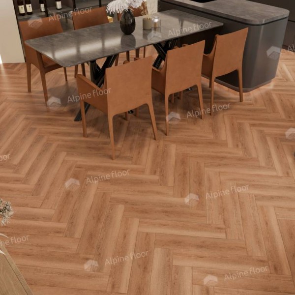 Каменно-полимерная плитка Alpine Floor Parquet Light Дуб Капелла ЕСО 13-31