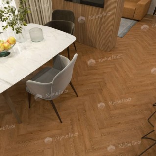 Каменно-полимерная плитка Alpine Floor Parquet Light Дуб Селена ЕСО 13-32