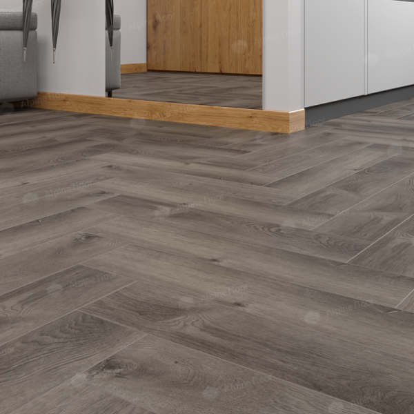 Каменно-полимерная плитка Alpine Floor Parquet Light Дуб Мерга ЕСО 13-13