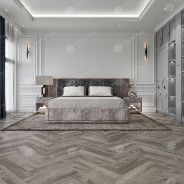 Каменно-полимерная плитка Alpine Floor Parquet Light Дуб Мерга ЕСО 13-13