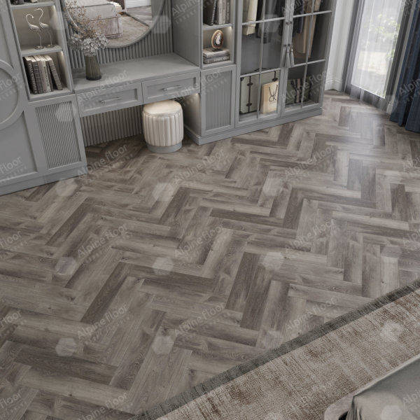 Каменно-полимерная плитка Alpine Floor Parquet Light Дуб Мерга ЕСО 13-13