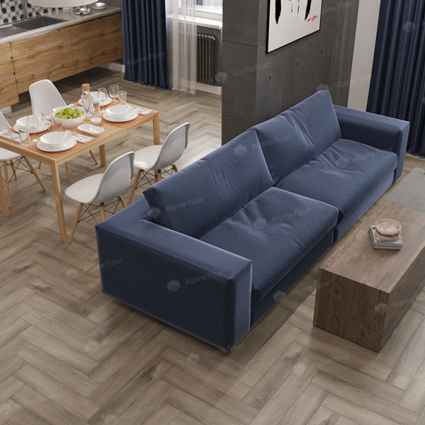 Каменно-полимерная плитка Alpine Floor Parquet Light Дуб Исида ЕСО 13-15