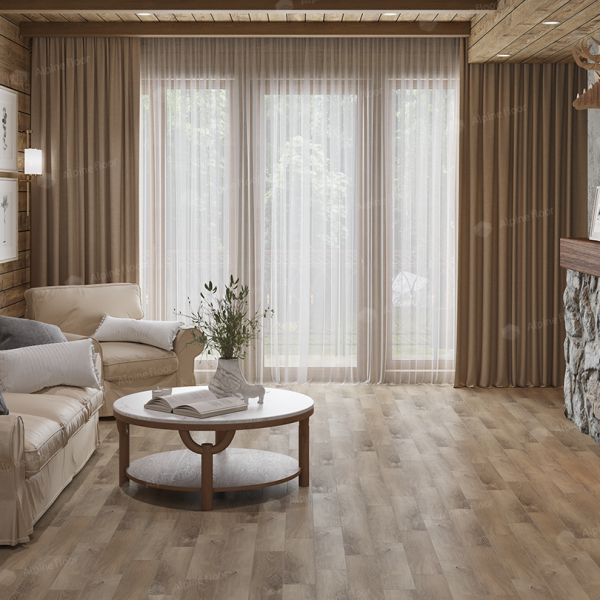 Каменно-полимерная плитка Alpine Floor Parquet Light Дуб Синистра ЕСО 13-17