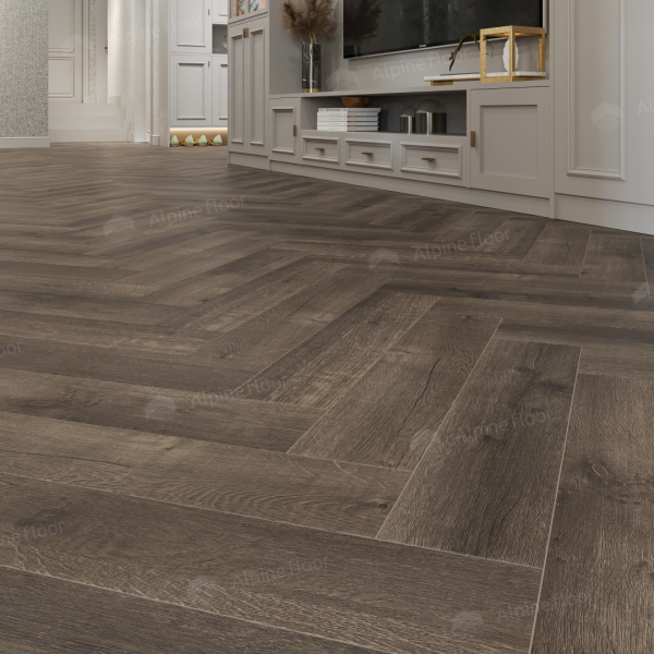 Каменно-полимерная плитка Alpine Floor Parquet Light Дуб Антарес ЕСО 13-19