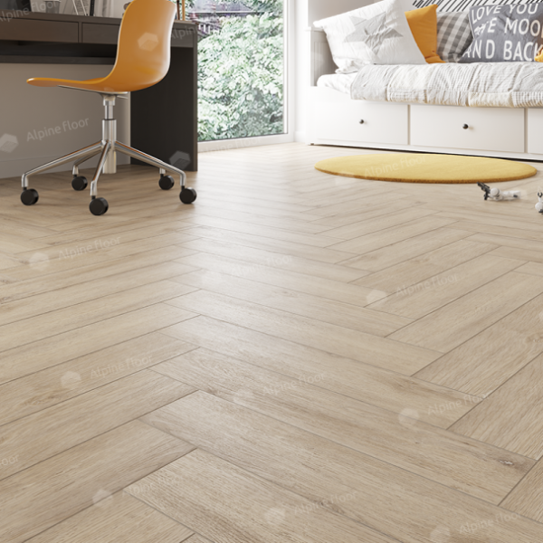 Каменно-полимерная плитка Alpine Floor Parquet Light Дуб Медия ЕСО 13-20