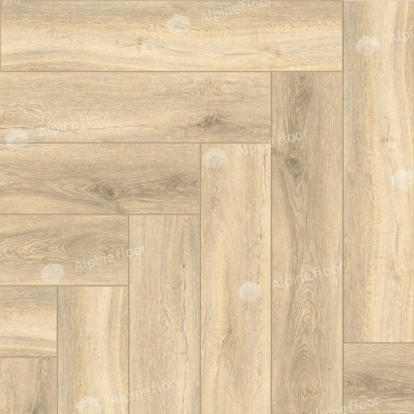 Каменно-полимерная плитка Alpine Floor Parquet Light Дуб Ригель ЕСО 13-24