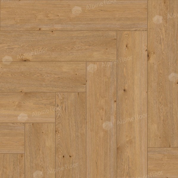 Каменно-полимерная плитка Alpine Floor Parquet Light Дуб Хатиса ЕСО 13-27