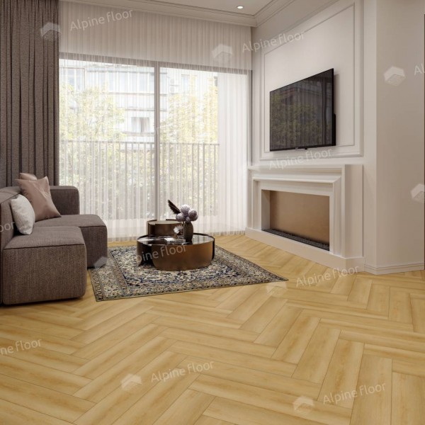 Каменно-полимерная плитка Alpine Floor Parquet Light Дуб Батейн ЕСО 13-29