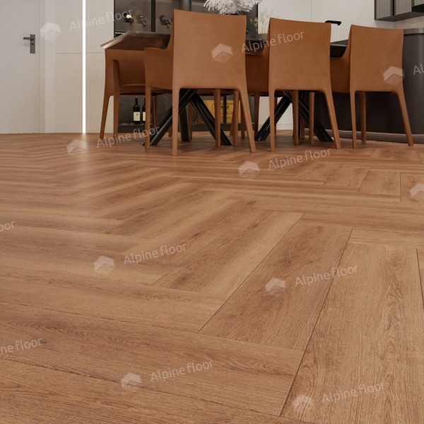 Каменно-полимерная плитка Alpine Floor Parquet Light Дуб Капелла ЕСО 13-31