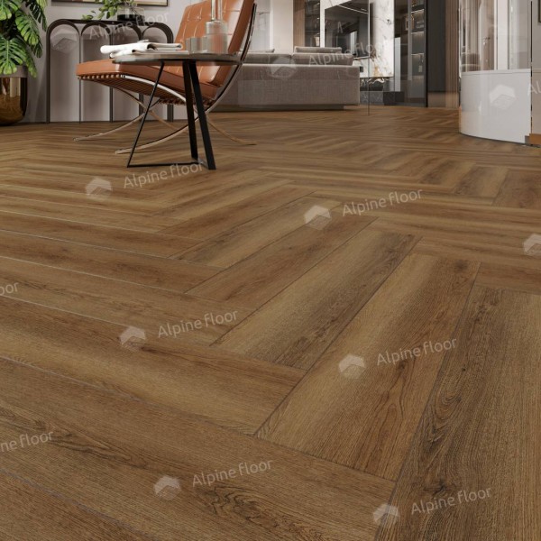 Каменно-полимерная плитка Alpine Floor Parquet Light Дуб Далим ЕСО 13-33