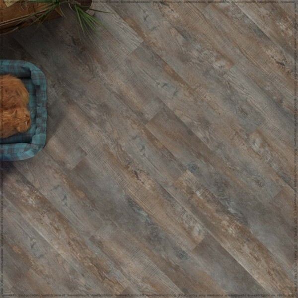 Кварц-винил Fine Floor Wood 2024
													 (Click-Drop) FF-1518 Дуб Этна