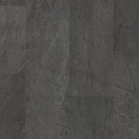 Виниловый пол Quick-Step Ambient Click Plus Сланец чёрный AMCP40035
