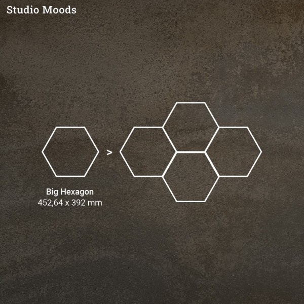 Виниловый пол Moduleo Moods Big Hexagon 256