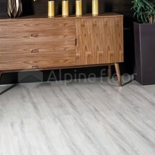 Каменно-полимерная плитка Alpine Floor Easy Line Дуб Снежный Eco 3-14