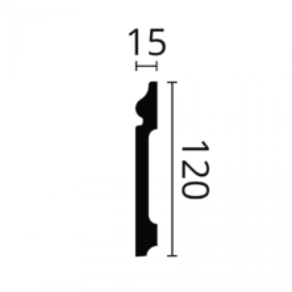 Напольный плинтус NMC FL2 Wallstyl