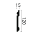 Напольный плинтус NMC FL2 Wallstyl
