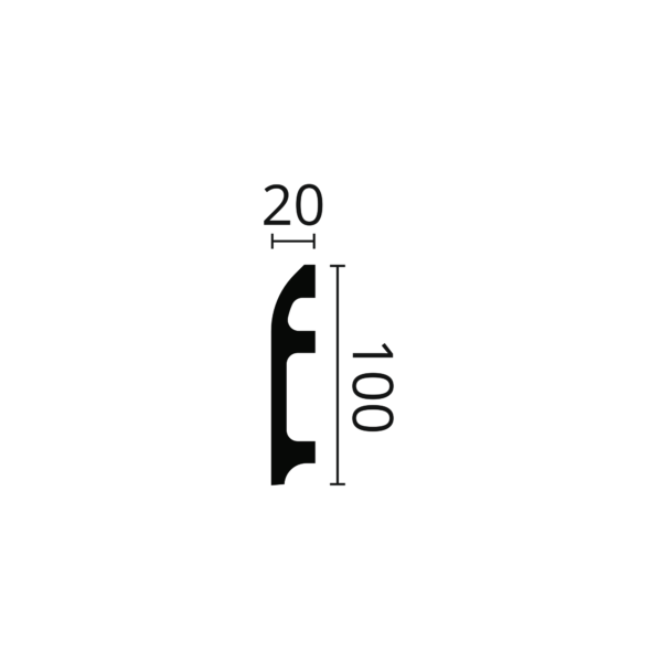 Напольный плинтус NMC FL5 Wallstyl