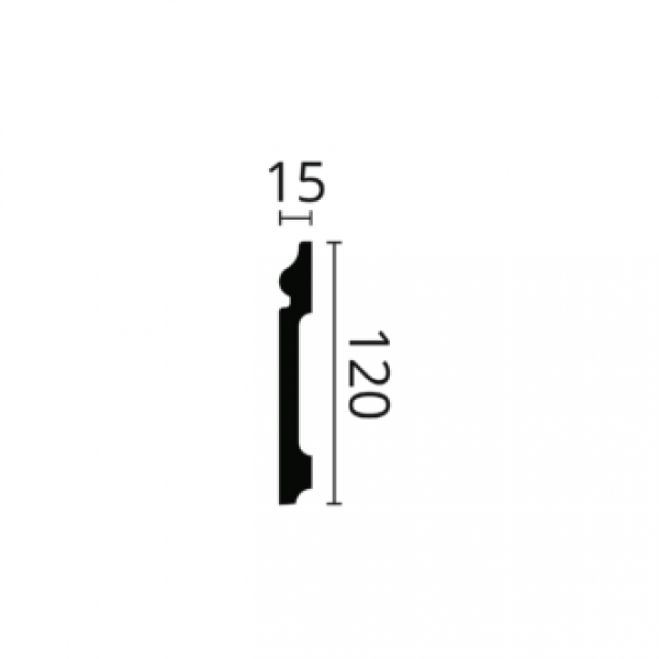 Напольный плинтус NMC FO1 Wallstyl