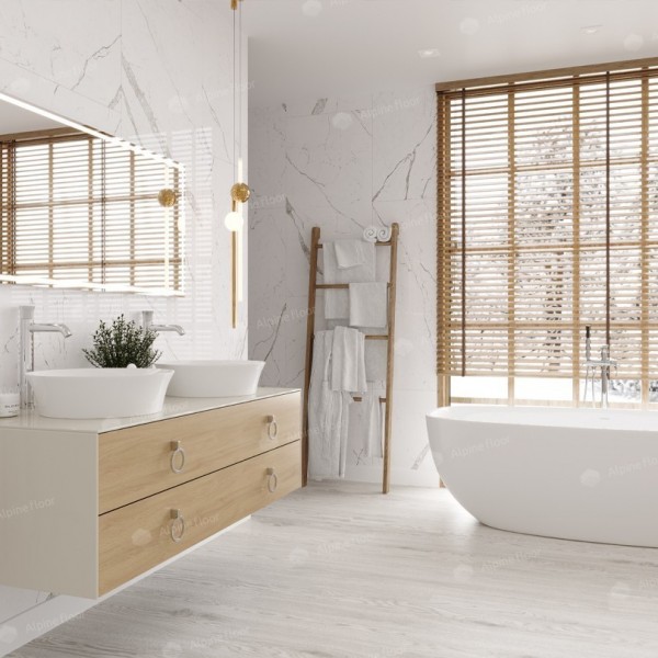 Кварцвиниловая плитка ПВХ Alpine Floor ULTRA ECO Дуб Арктик ЕСО 5-1