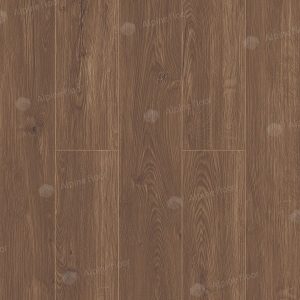 Кварцвиниловая и каменно-полимерная плитка Alpine Floor SEQUOIA Секвойя Темная ЕСО 6-12 SPC