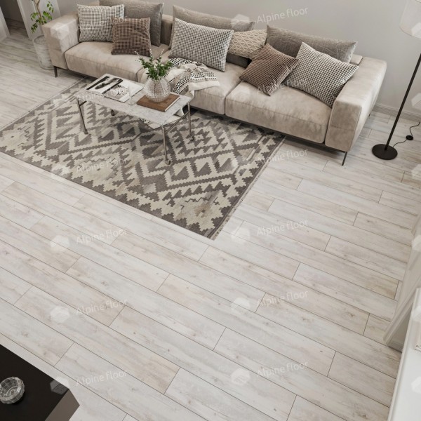 Каменно-полимерная плитка  Alpine Floor Classic Light Акация Click Eco 107-88 Mc