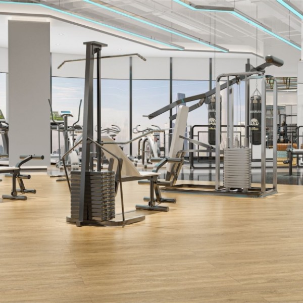 Каменно-полимерный ламинат SPC  Миндаль ECO 11-607 MC