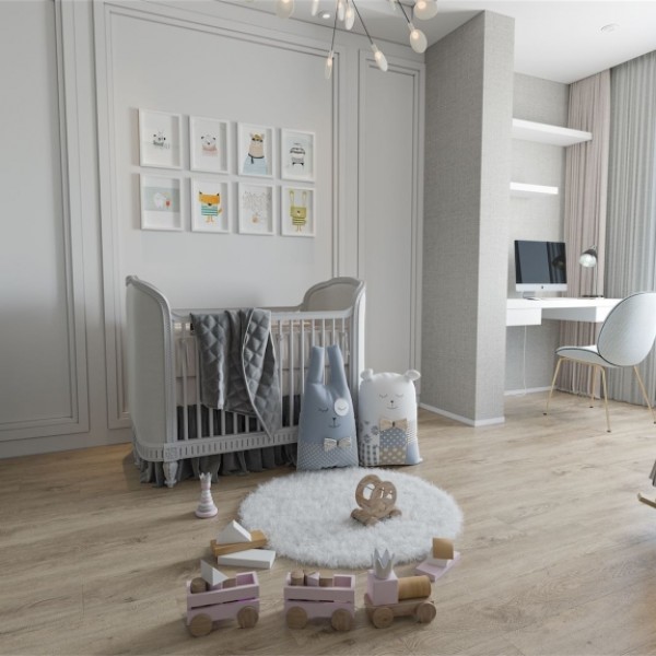 Каменно-полимерный ламинат SPC  Карите ECO 11-907 MC