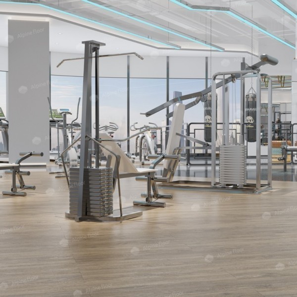 Каменно-полимерная плитка Alpine Floor Grand Sequoia Lvt Lvt Миндаль Eco 11-602