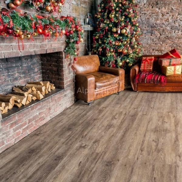 Каменно-полимерная плитка Alpine Floor Grand Sequoia Lvt Lvt Венге Грей Eco 11-802