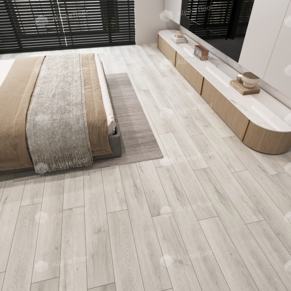 Каменно-полимерная плитка  Alpine Floor Classic Light Ясень Серый Eco 134-55 Mc