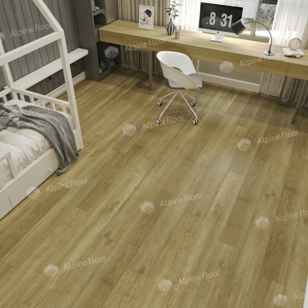 Каменно-полимерная плитка  Alpine Floor Classic Light Бук Eco 141-88 Mc