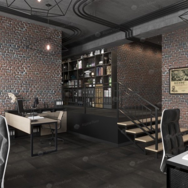 Каменно-полимерная плитка Alpine Floor Light Stone Ларнака Eco-15-2