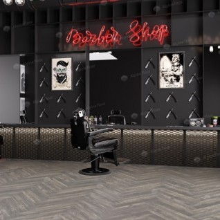 Кварцвиниловая плитка LVT Alpine Floor Parquet Lvt Венге Грей ECO 16-8