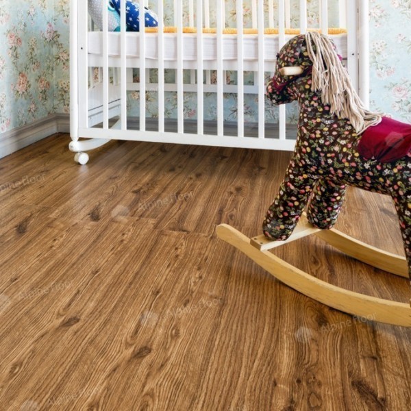 Каменно-полимерный ламинат SPC Дуб классический ЕСО 162-7 MC