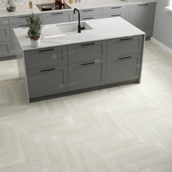 Кварцвиниловая плитка Alpine Floor Parquet Lvt Зимний Лес Eco 16-6