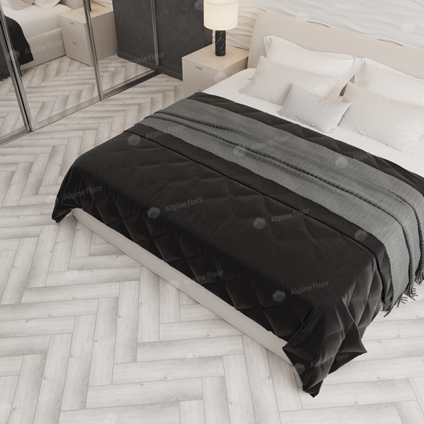 Кварцвиниловая плитка Alpine Floor Parquet Lvt Дуб Альхена Eco 16-12