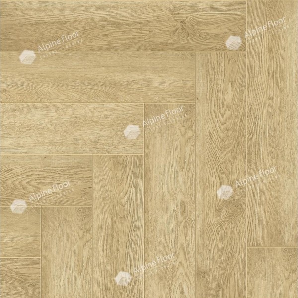 Кварцвиниловая плитка Alpine Floor Parquet Lvt Дуб Ваниль Селект Eco16-3