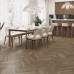 Каменно-полимерная плитка Alpine Floor Chevron Alpine Lvt Дуб Насыщенный Chevron Eco 20-4