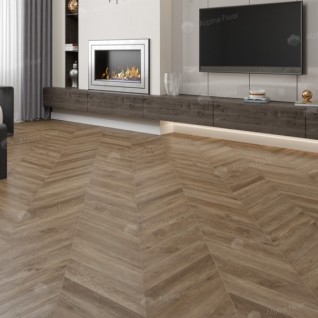 Кварцвиниловая плитка LVT Alpine Floor Chevron Alpine Lvt Макадамия Chevron ECO 20-5