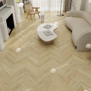 Кварцвиниловая плитка LVT Alpine Floor Chevron Alpine Lvt Дуб Ваниль Селект Chevron ECO 20-2