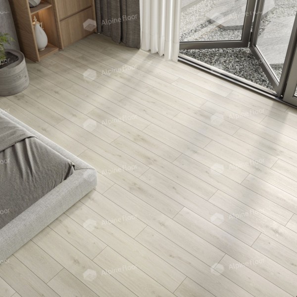 Кварцвиниловая плитка ПВХ Alpine Floor ULTRA ECO ДУБ ПЕПЕЛЬНЫЙ ECO 5-16
