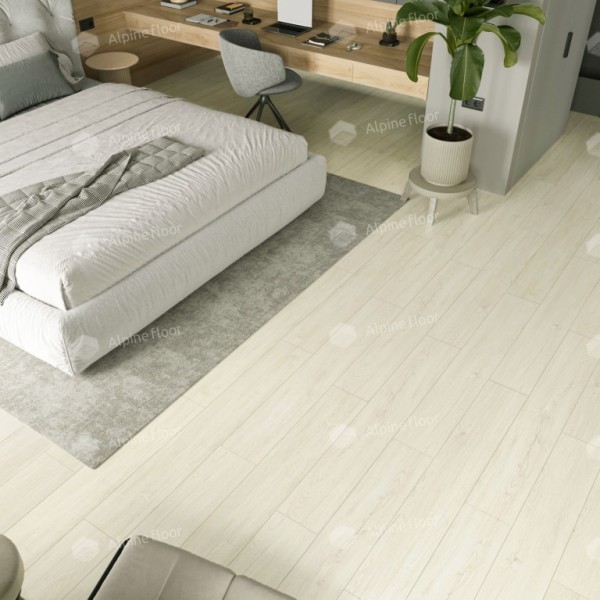 Кварцвиниловая и каменно-полимерная плитка Alpine Floor SEQUOIA Секвойя Медовая ЕСО 6-7 LVT