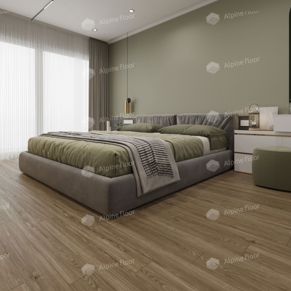 Кварцвиниловая и каменно-полимерная плитка Alpine Floor SEQUOIA Секвойя Рустикальная ЕСО 6-11 SPC