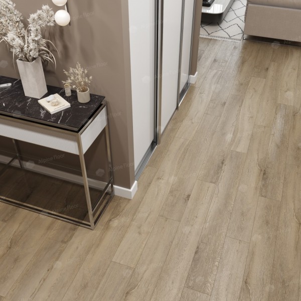 Каменно-полимерный ламинат SPC Дуб млечный ABA ECO 7-13 MC