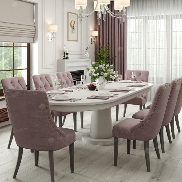 Каменно-полимерный ламинат SPC Дуб слоновая кость ABA ECO 7-17 MC