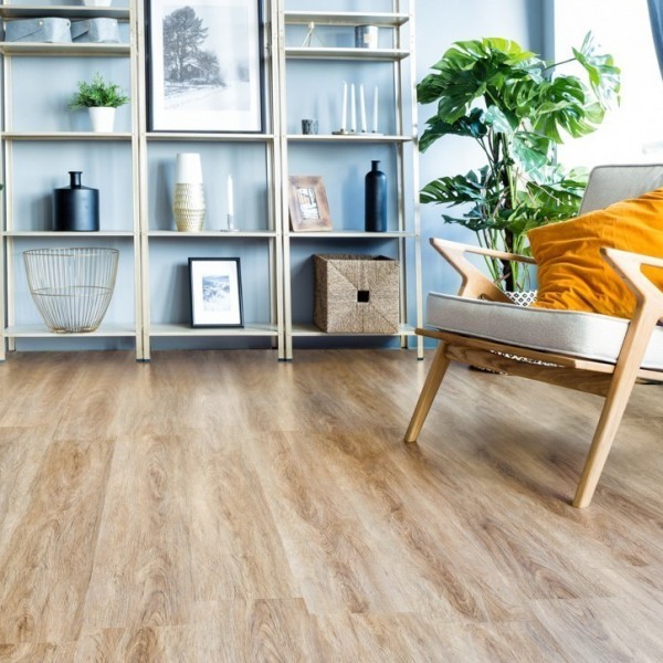 Коллекция напольной плитки Alpine Floor EASY LINE ДУБ РЫЖИЙ ECO 3-21