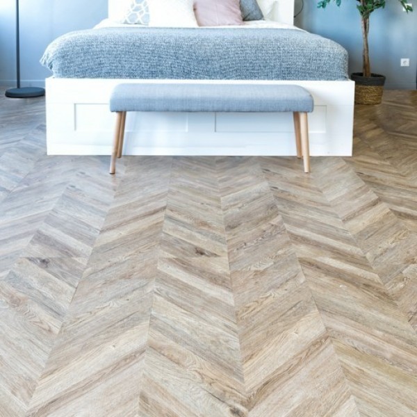 Кварцвиниловая плитка ПВХ Alpine Floor ULTRA ECO ФРАНЦУЗСКАЯ ЕЛОЧКА ECO 5-25